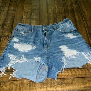 American Eagle, US size 12 jean shorts